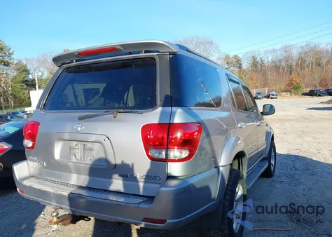 2005 Toyota Sequoia Limited V8 z USA, uszkodzony, nr VIN 5TDBT48A05S238892